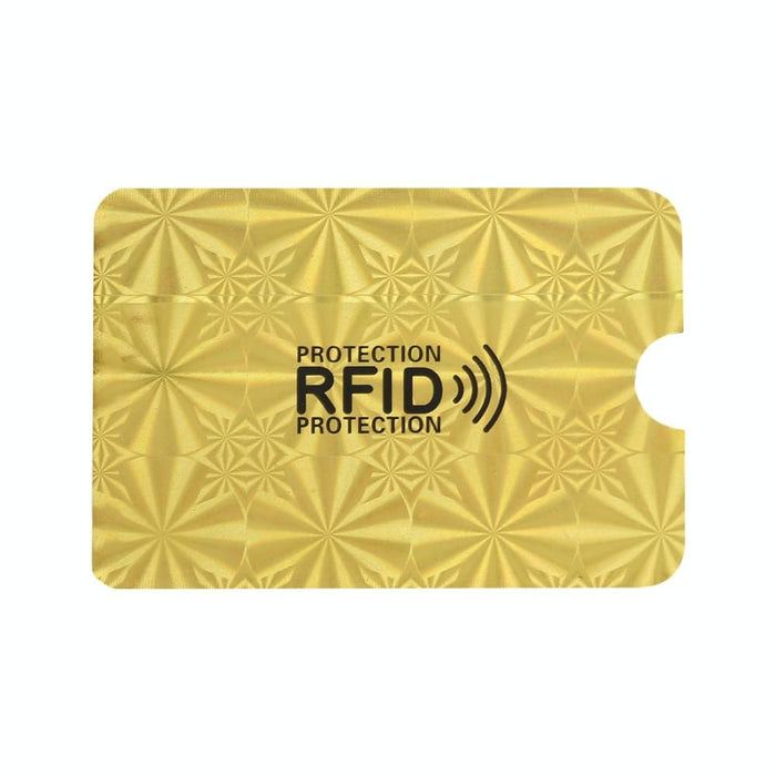 100pcs Aluminum Foil Rfid Blocking Credit Card Id Bank Case