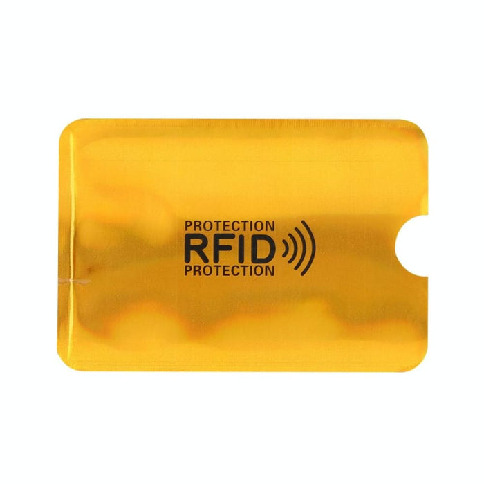 100pcs Aluminum Foil Rfid Blocking Credit Card Id Bank Case