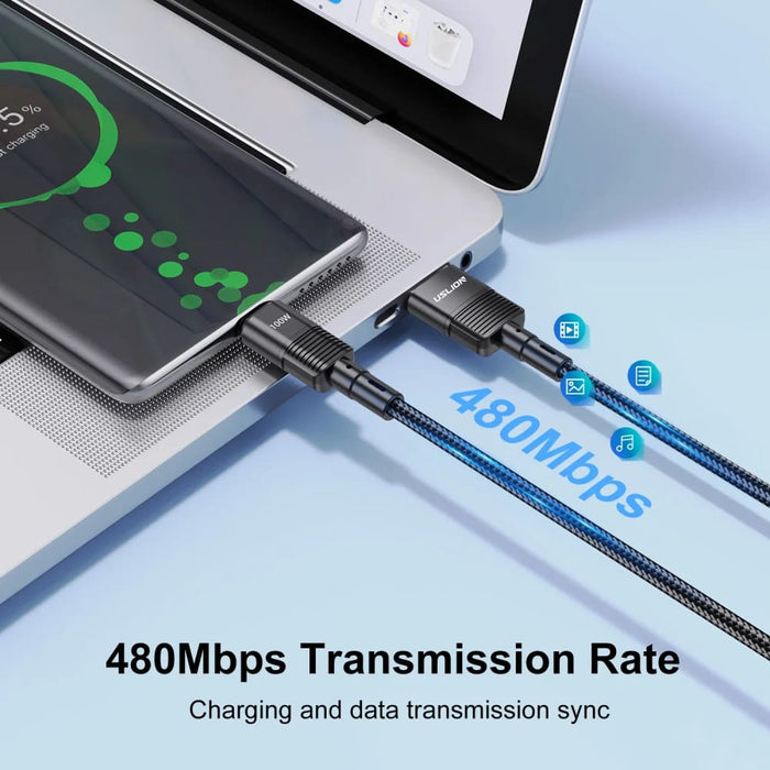 100w Pd Usb c Cable for Iphone Samsung Oneplus