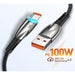 100w 6a Usb To Type - c Charging Data Cable With Led