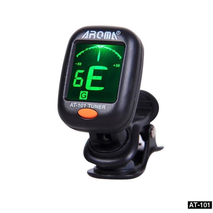 At - 01a 101 Guitar Tuner Foldable Rotatable Clip - on High