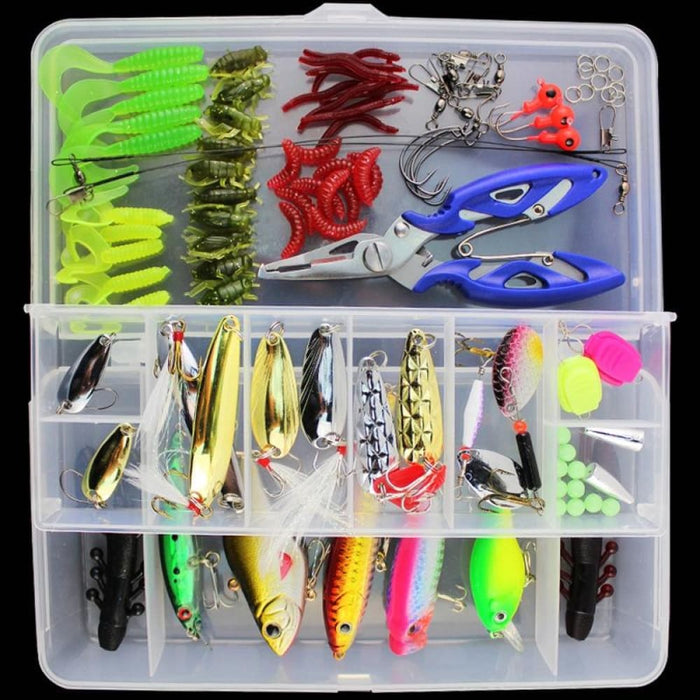 101 Piece Fishing Lure Kit For Tackle