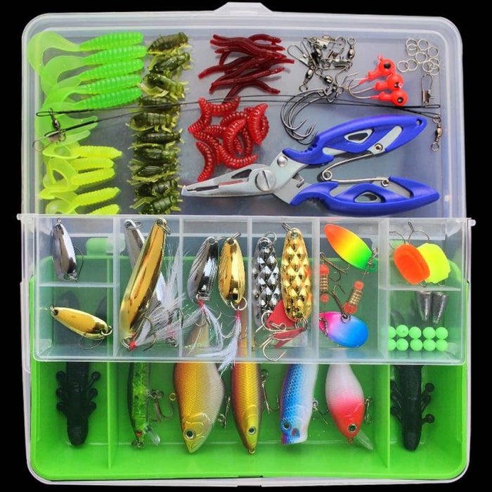 101 Piece Fishing Lure Kit For Tackle