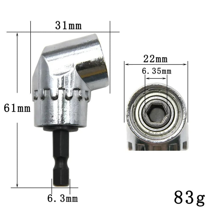 105 Degree Electric Drill Corner Attachment Extension