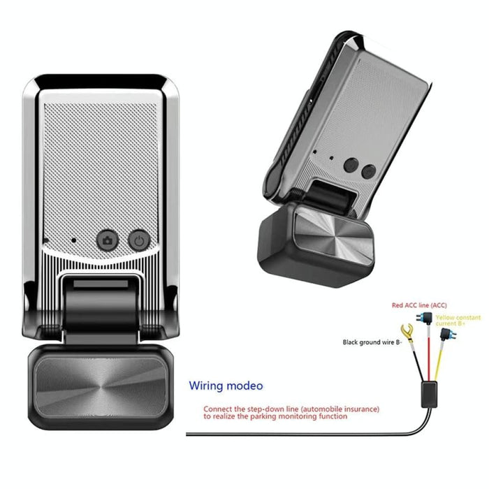 1080p Dual Camera Hd Night Vision Wifi Car Dash Cam Driving