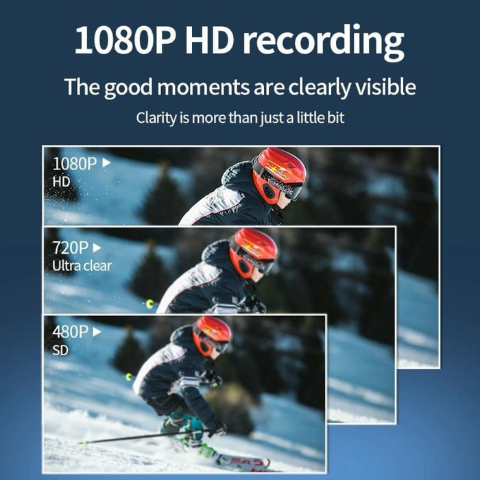 1080p Hd Sports Recorder With Wide Angle Lens And 32gb