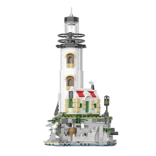 1092 Piece Electric Lighthouse Building Blocks Fisherman s