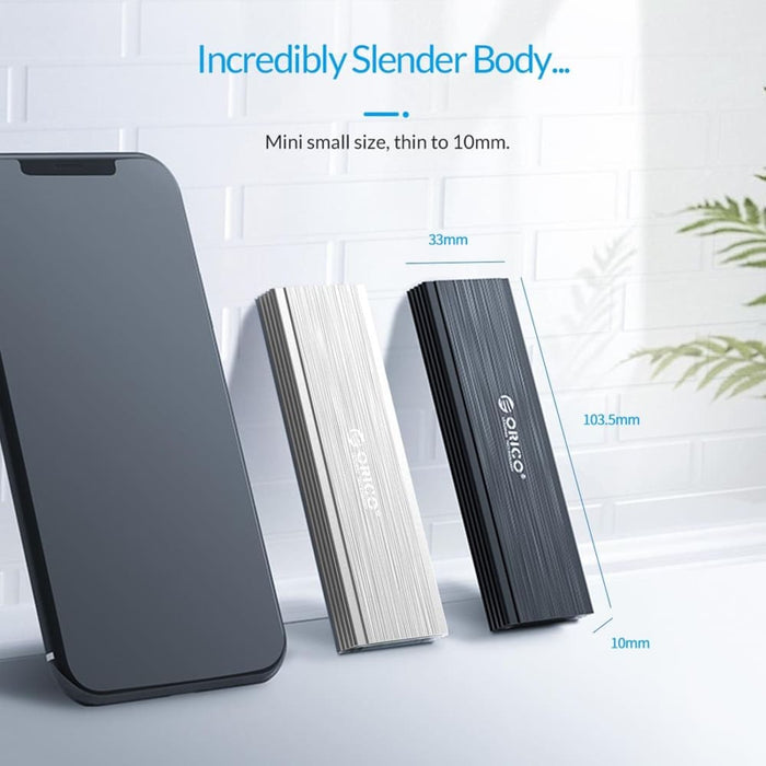 10gbps Nvme M.2 Ssd Enclosure In Red