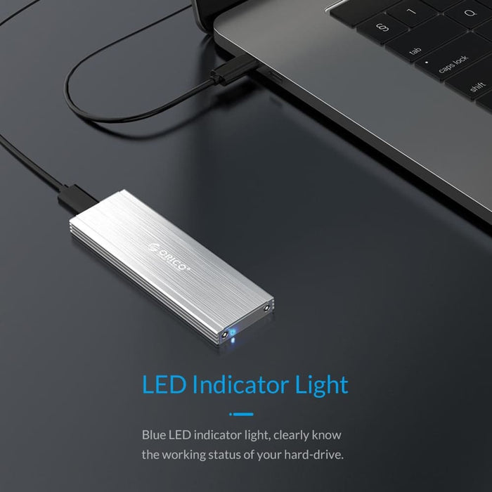 10gbps Nvme M.2 Ssd Enclosure In Red