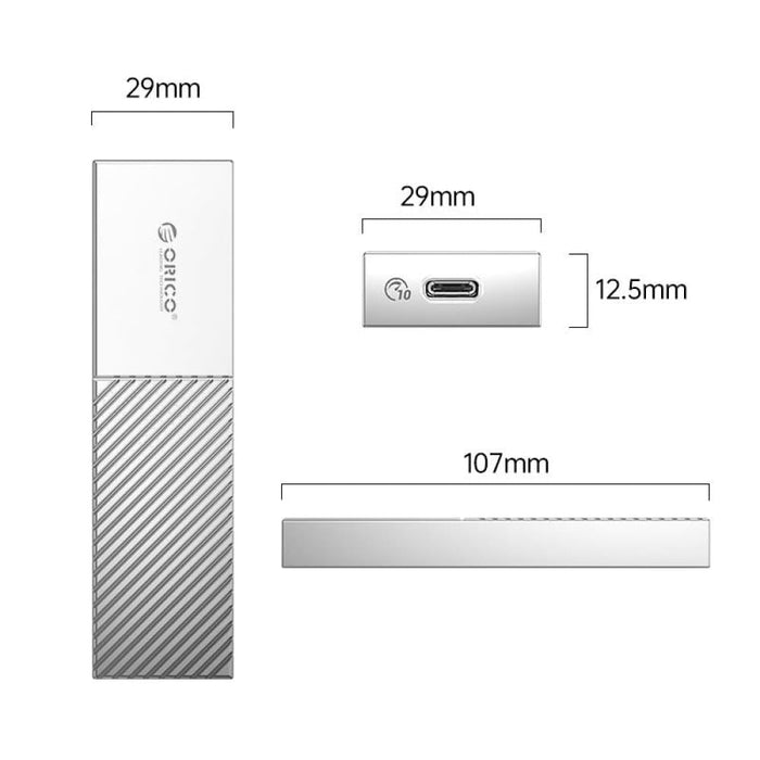 10gbps Usb c M.2 Nvme/ngff Ssd Enclosure
