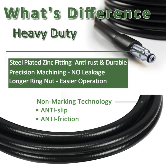 10m High Pressure Washer Hose for Bosch Cleaner