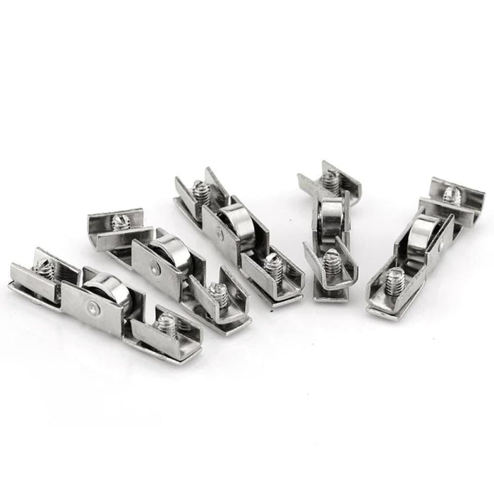 10pcs Ned-7220 Glass Sliding Door Roller h Shape Wheel