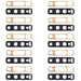 10pcs Back Camera Lens And Adhesive Replacement Kit