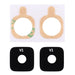 10pcs Back Camera Lens Cover With Sticker For G850