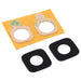 10pcs Back Camera Lens Cover with Sticker for Galaxy J2