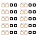 10pcs Back Camera Lens Cover with Sticker for Galaxy J5
