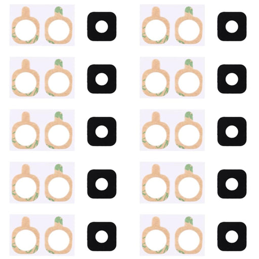 10pcs Back Camera Lens Cover with Sticker for Galaxy S6