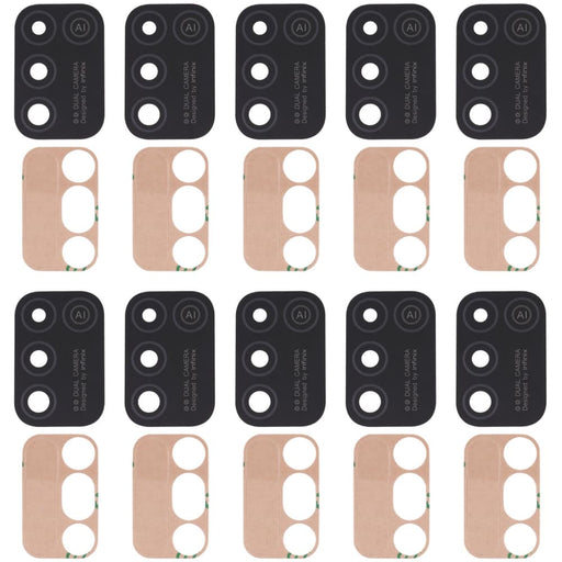 10pcs Back Camera Lens Replacement For Infinix Hot 10