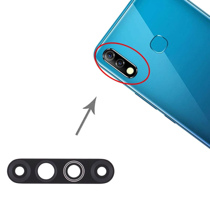 10pcs Back Camera Lens Replacement For Infinix Hot 8
