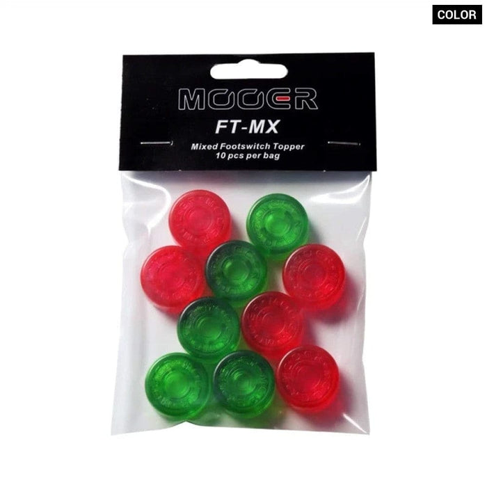 10pcs Candy Footswitch Toppers Protector Colourful Plastic