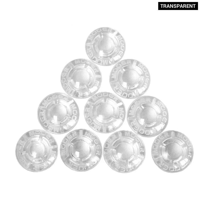 10pcs Candy Footswitch Toppers Protector Colourful Plastic