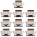 10pcs Charging Port Connector For Samsung Galaxy A02s Sm