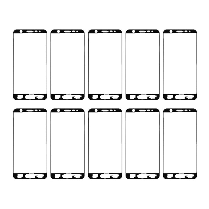 10pcs Front Housing Adhesive For Galaxy J7 Prime / G610