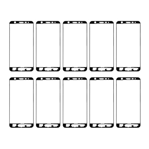 10pcs Front Housing Adhesive For Galaxy J7 Prime / G610