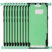 10pcs Front Housing Adhesive for Galaxy S9