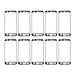 10pcs Front Housing Adhesive For Samsung Galaxy J5 Prime
