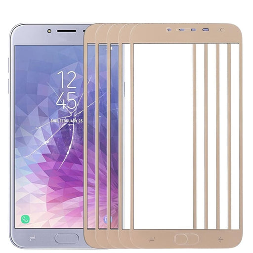 10pcs Front Screen Outer Glass Lens Gold