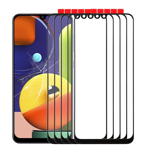 10pcs Front Screen Outer Glass Lens For Samsung Galaxy A50s