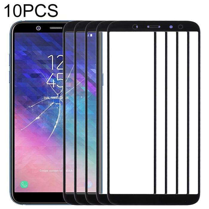 10pcs Front Screen Outer Glass Lens For Samsung Galaxy A6