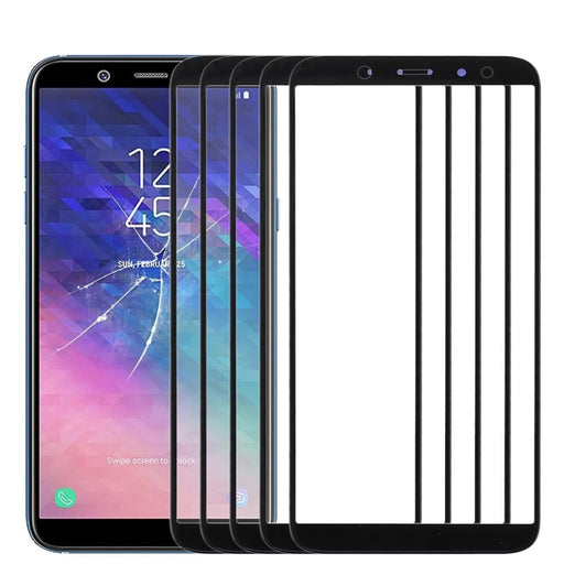 10pcs Front Screen Outer Glass Lens For Samsung Galaxy A6