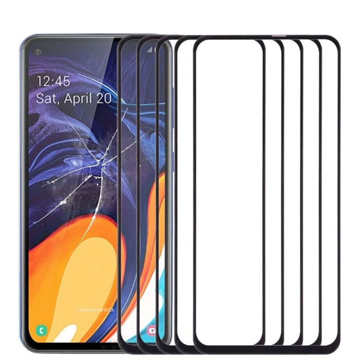 10pcs Front Screen Outer Glass Lens For Samsung Galaxy A60