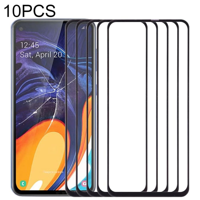 10pcs Front Screen Outer Glass Lens For Samsung Galaxy A60