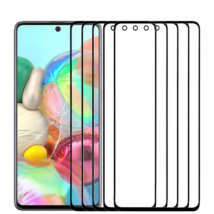 10pcs Front Screen Outer Glass Lens For Samsung Galaxy A71