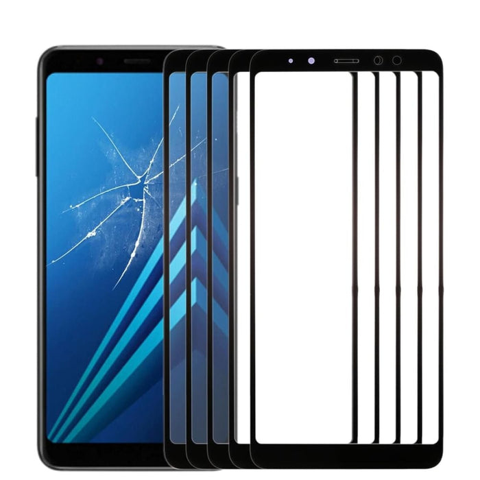 10pcs Front Screen Outer Glass Lens For Samsung Galaxy A8