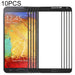 10pcs Front Screen Outer Glass Lens For Samsung Galaxy Note