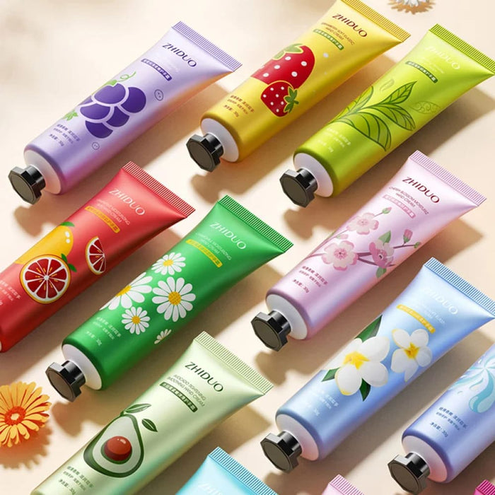 10pcs Fruit And Flower Fragrance Moisturizing Refreshing