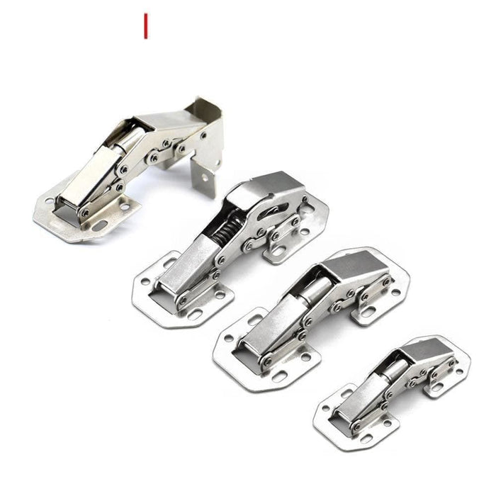 10pcs Furniture Hinges 90 Degree No - drilling Hole Cabinet