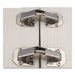 10pcs Furniture Hinges 90 Degree No-drilling Hole Cabinet