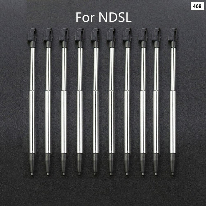 10pcs Metal Telescopic Plastic Touch Screen Stylus Pen