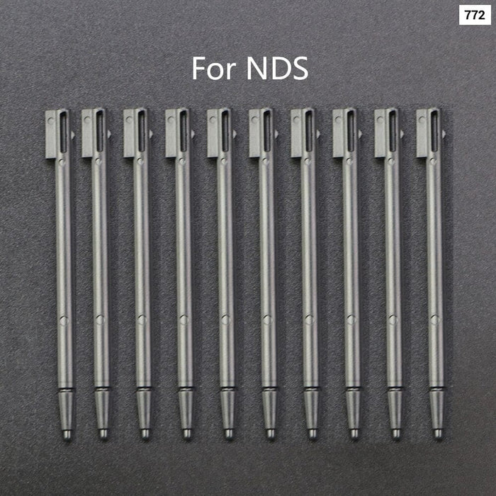 10pcs Metal Telescopic Plastic Touch Screen Stylus Pen