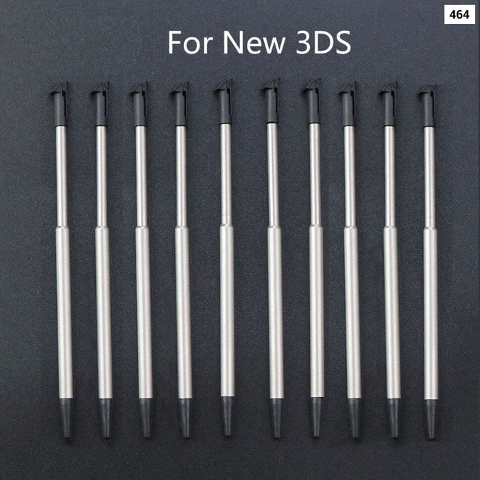 10pcs Metal Telescopic Plastic Touch Screen Stylus Pen