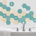 10pcs Multi Colour Tile Set Hexagon Decoration Decal