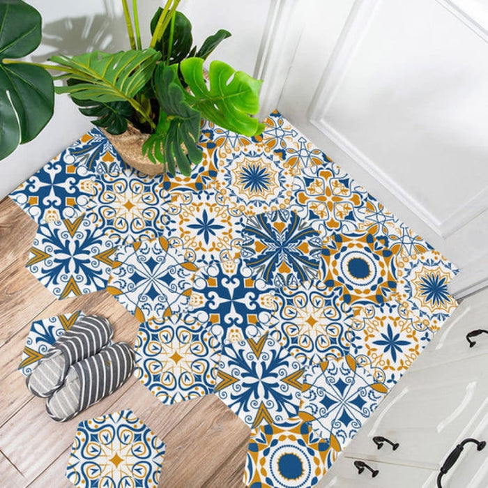 10pcs Multi Colour Tile Set Hexagon Decoration Decal