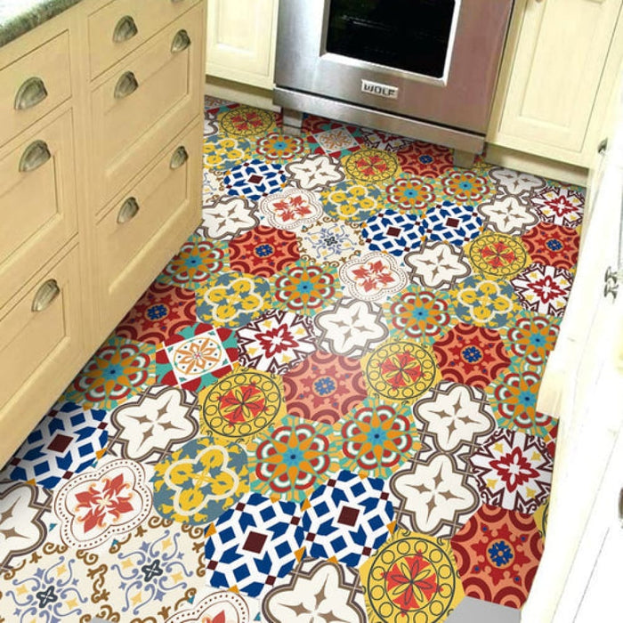 10pcs Multi Colour Tile Set Hexagon Decoration Decal