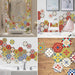10pcs Multi Colour Tile Set Hexagon Decoration Decal