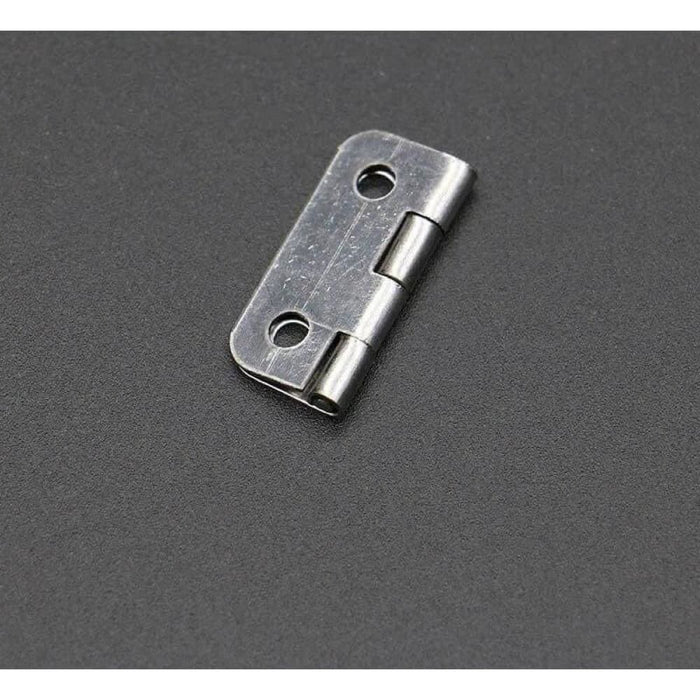 10pcs Silver Mini Door Hinges Cabinet Drawer Jewellery Box